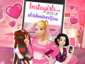 Spelletjes Instagirls Valentines Dress Up